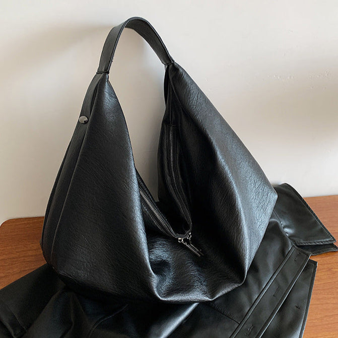Bolsa Baggy aus veganem Leder