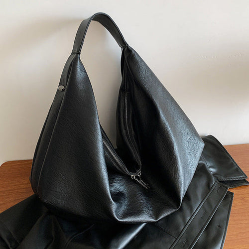 Bolsa Baggy aus veganem Leder
