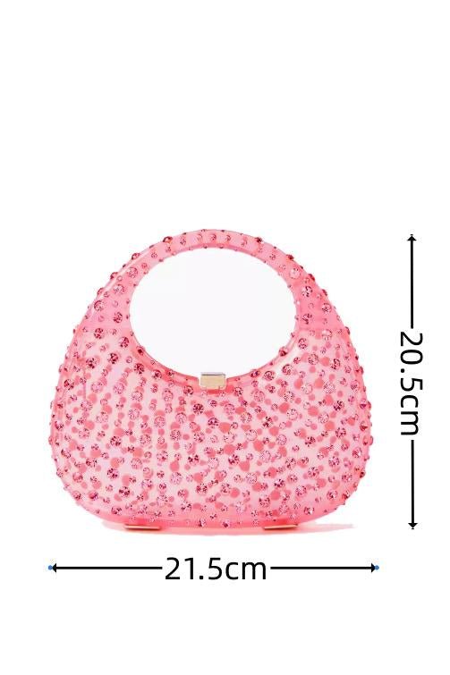 Clutch Brilho de Diamante – Glamour Acryl